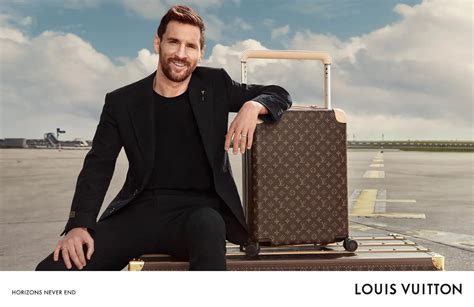 Messi and vuitton campaign